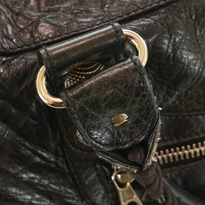 Balenciaga Agneau Giant 21 Silver Hardware Work Black 5 of 9