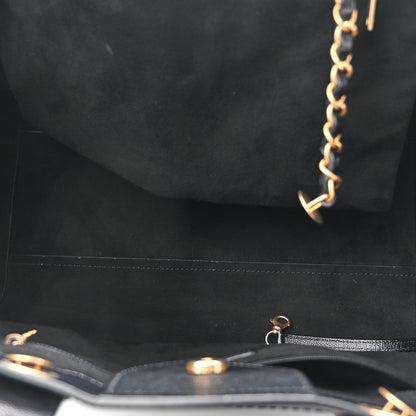 Chanel Caviar Medium Studded Deauville Tote Black 5 of 10