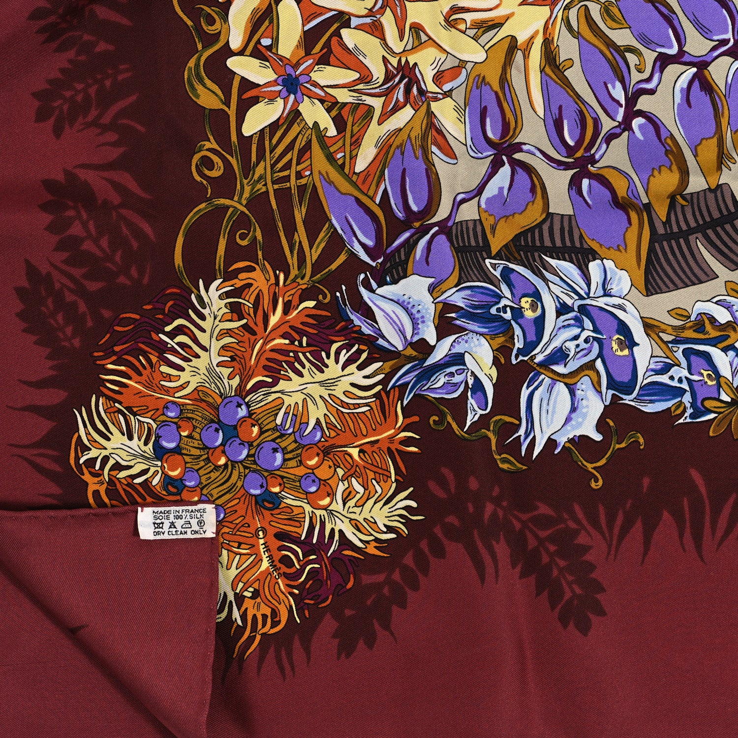 Hermes Silk L'Isle Deserte Scarf 90 3 of 4
