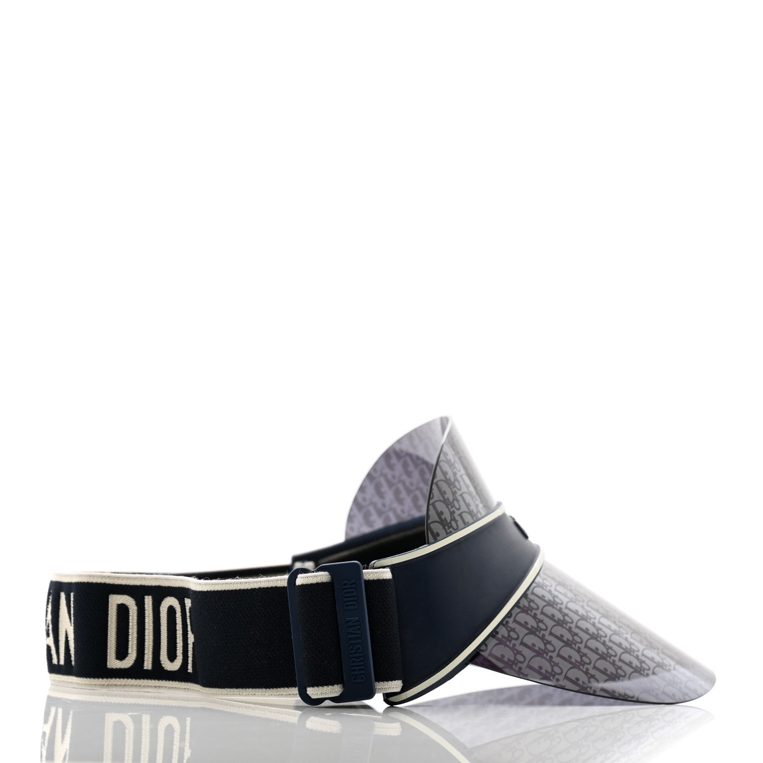 Christian Dior Oblique DiorClub V1U Sun Visor Blue 5 of 9
