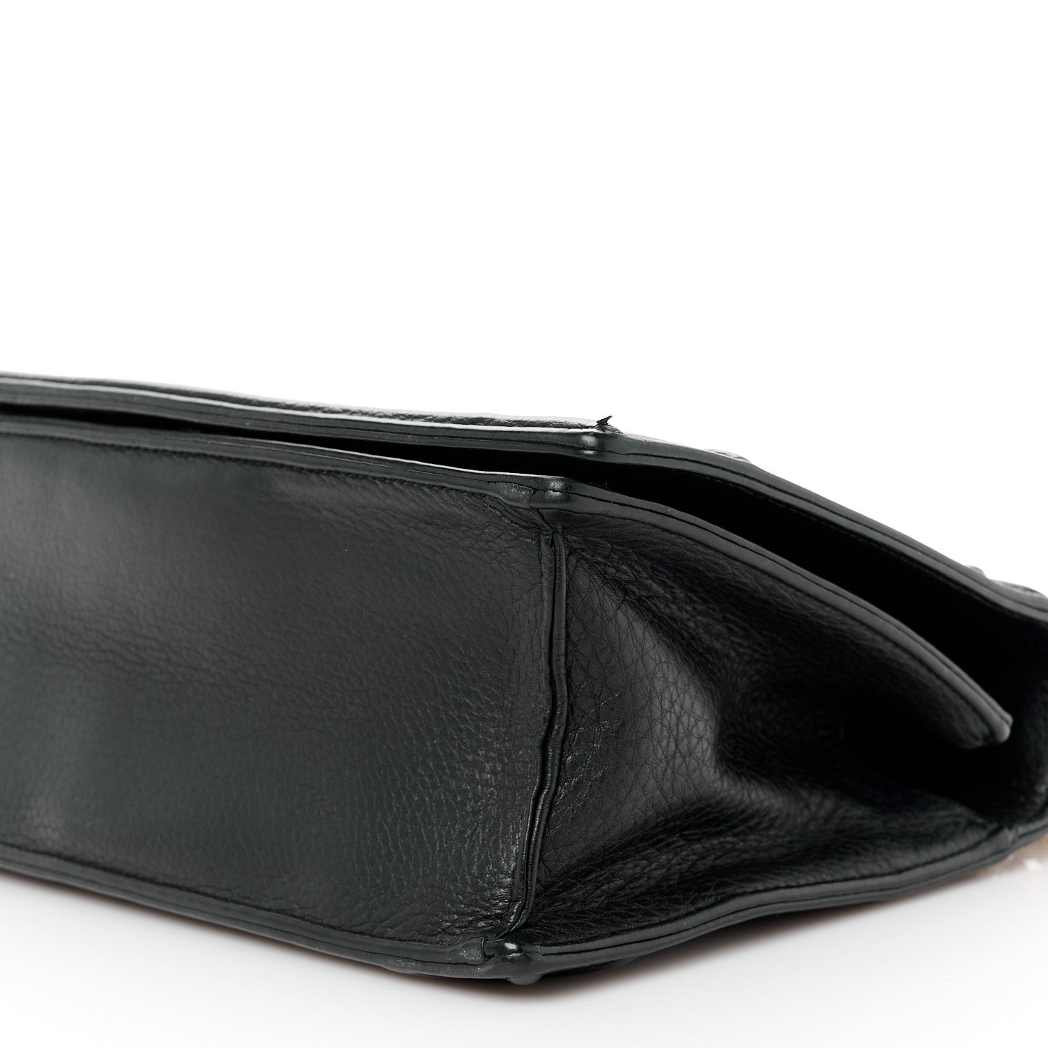 Christian Dior Grained Calfskin Medium Diorama Flap Bag Black 10 of 11