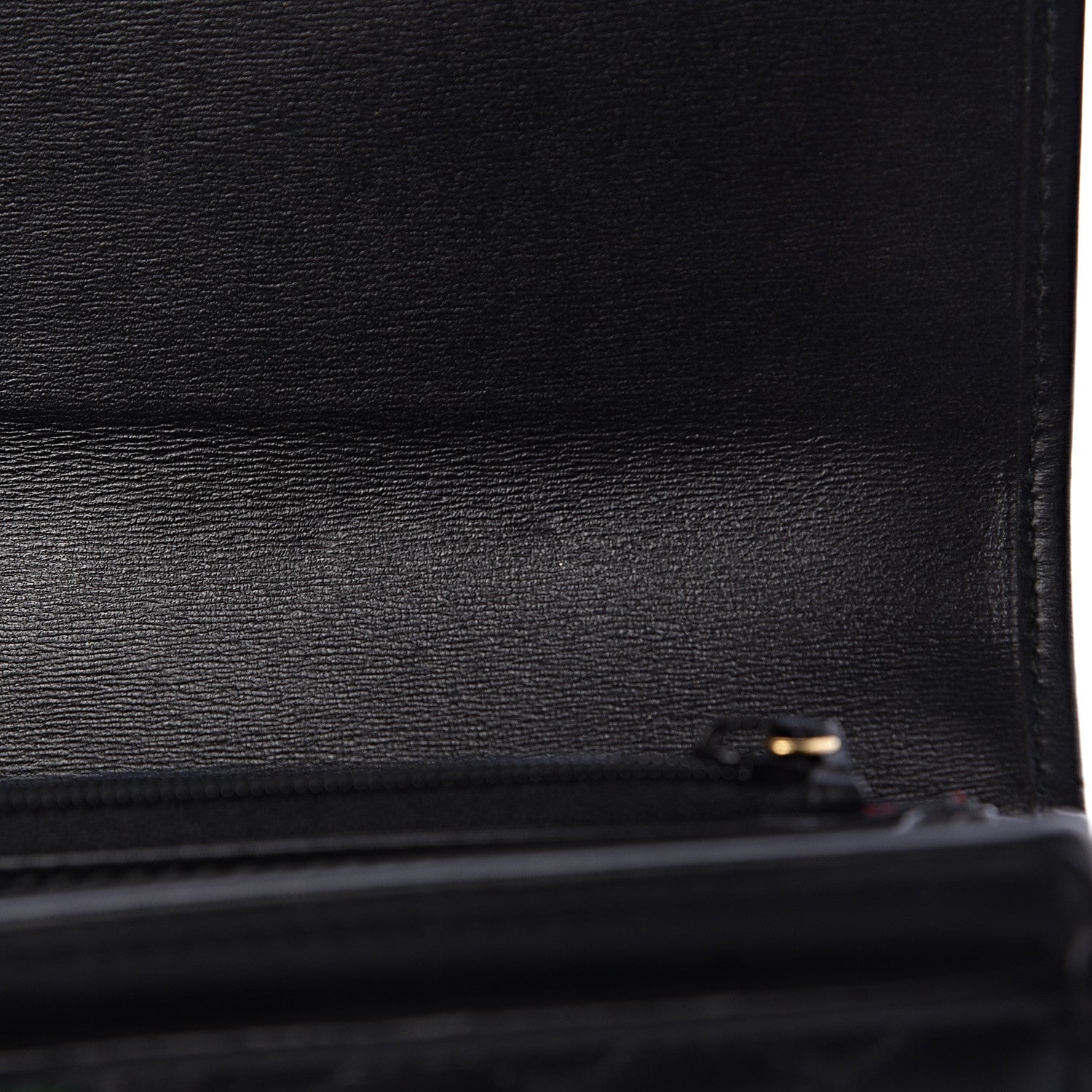 Gucci Calfskin Web Trapuntata GG Continental Wallet Black 12 of 12