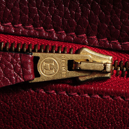 Hermes Fjord Kelly Sellier 35 Rouge H 17 of 23