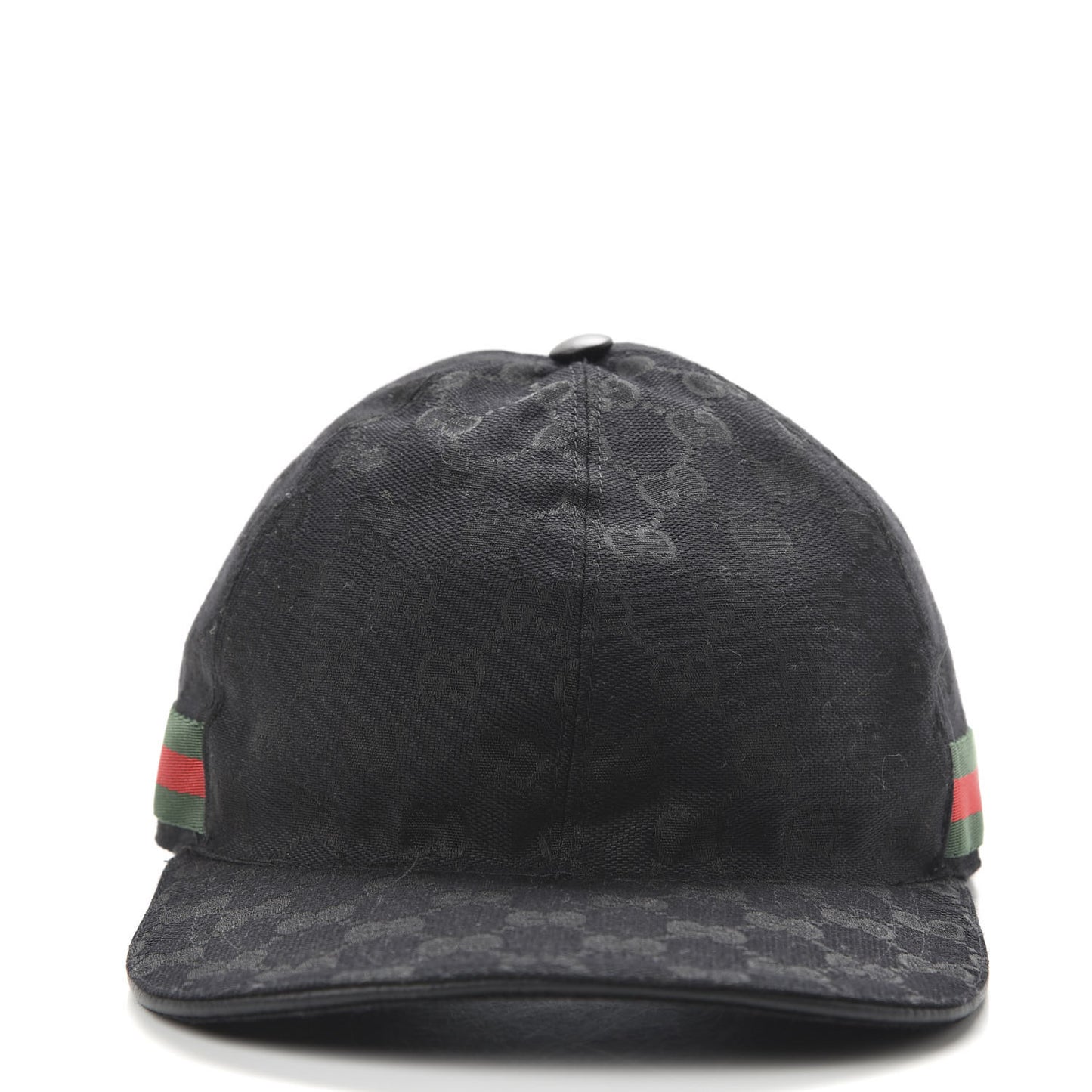 Monogram Web Baseball Hat XL Black
