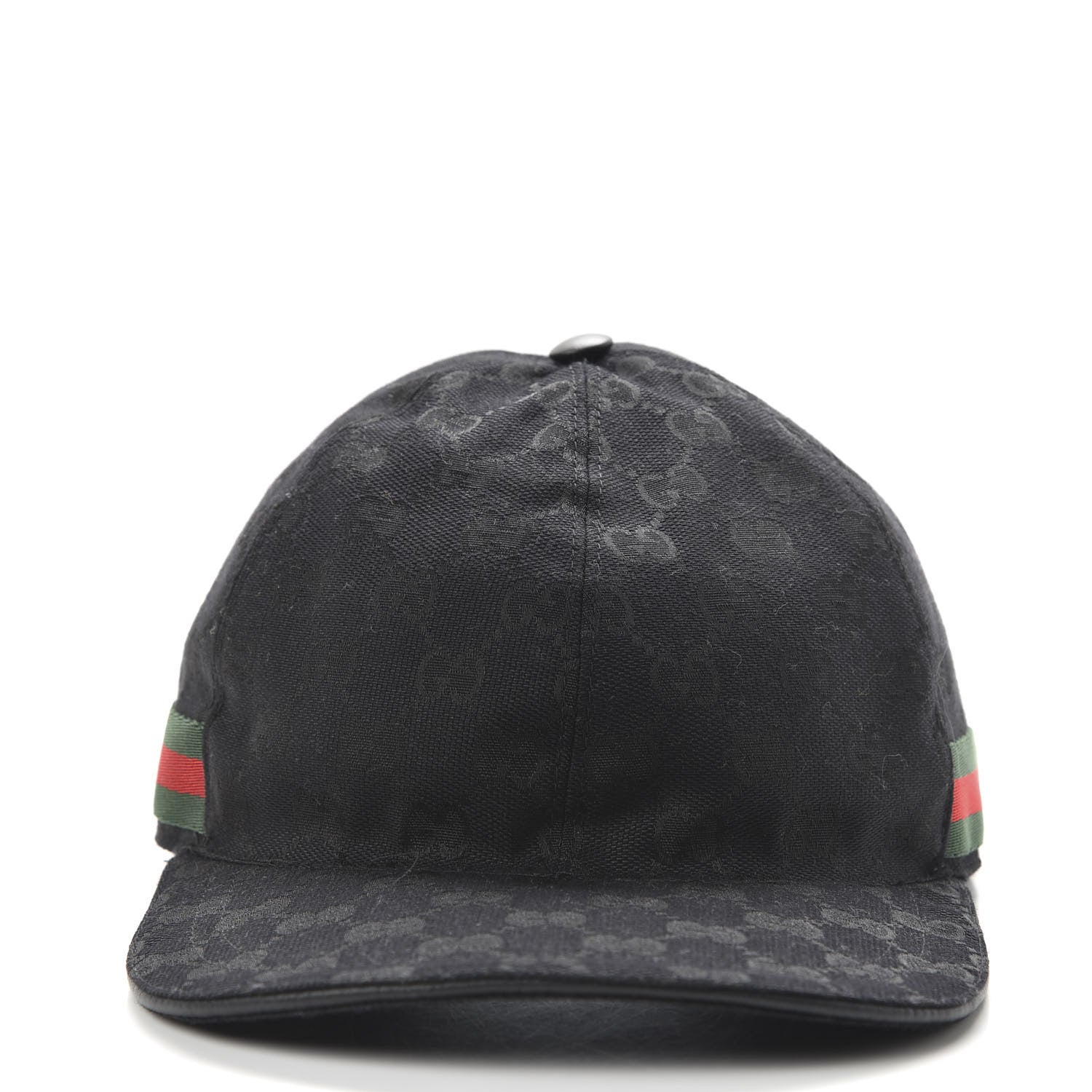 Gucci Monogram Web Baseball Hat XL Black 3 of 10