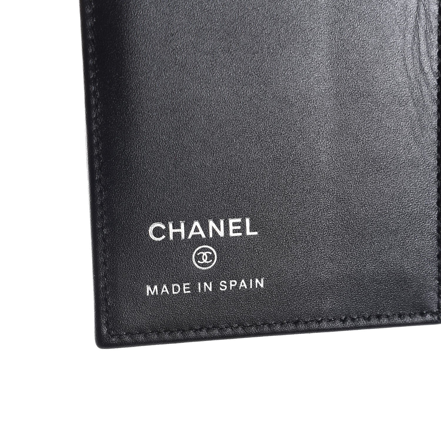 Chanel Caviar Timeless Passport Holder Black 6 of 8