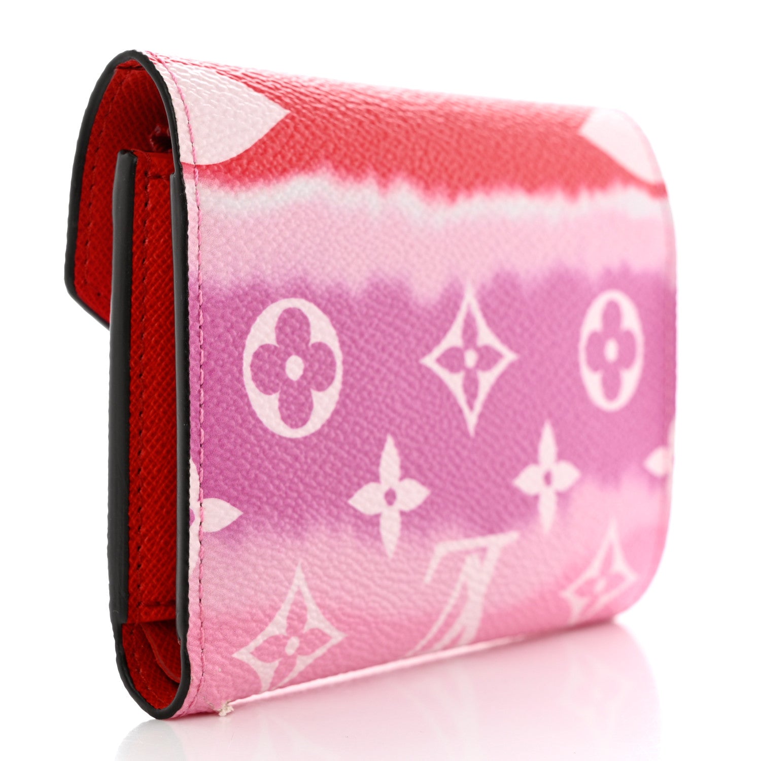 Louis Vuitton Monogram Escale Victorine Wallet Red 3 of 10