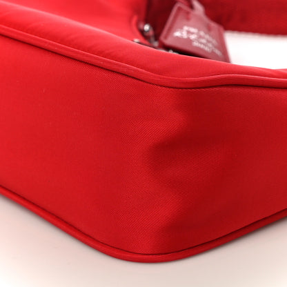 Prada Tessuto Nylon Mini Re-Edition 2000 Bag Rosso 10 of 10