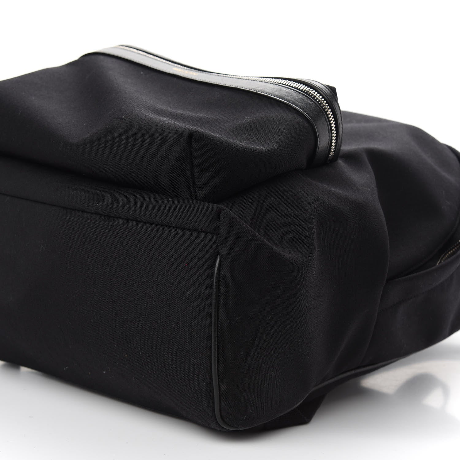 Saint Laurent Canvas City Backpack Black 9 of 12