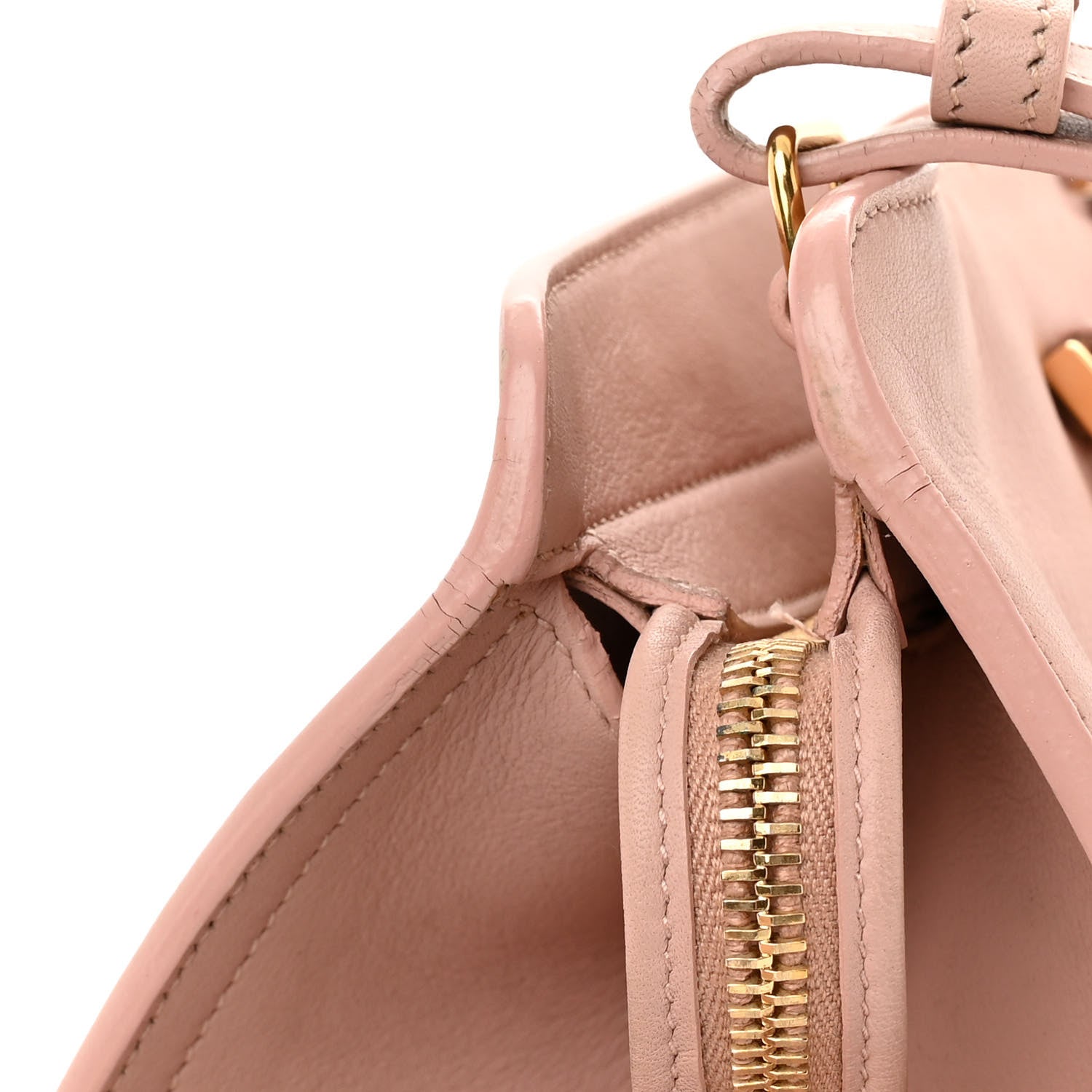 Saint Laurent Calfskin Monogram Small Cabas Pale Blush 15 of 17
