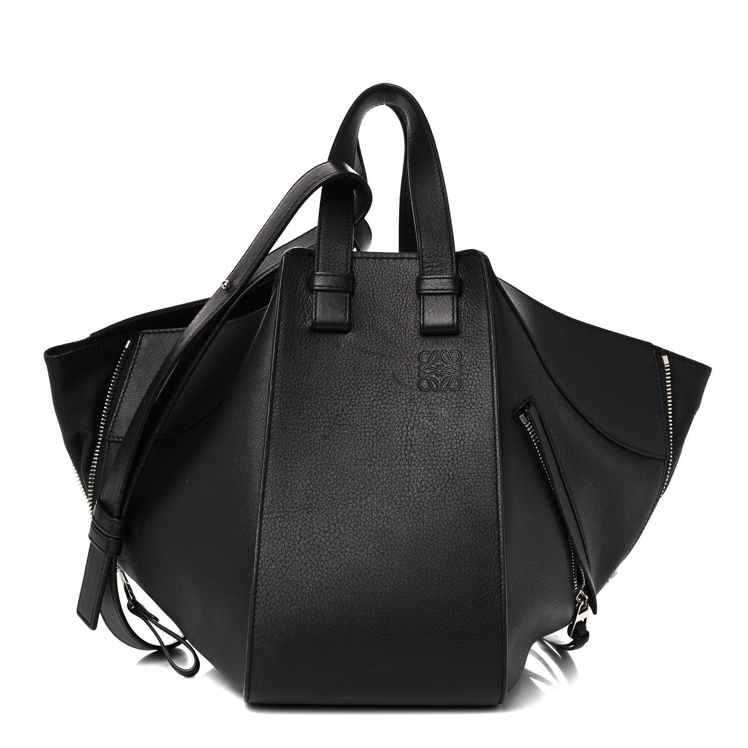 Loewe Calfskin Small Hammock Shoulder Bag Black 1 of 19