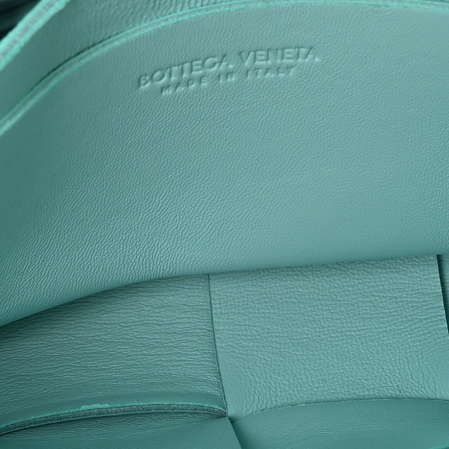 Nappa Maxi Intreccio The Belt Cassette Bag Celadon