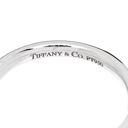 Tiffany Platinum Yellow Diamond Elsa Peretti Wedding Band Ring 51 5.75 4 of 6