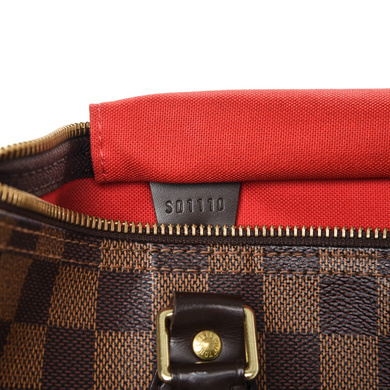 Louis Vuitton Damier Ebene Speedy 35 7 of 7