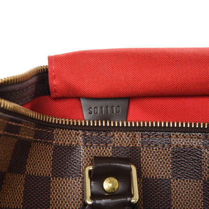 Louis Vuitton Damier Ebene Speedy 35 7 of 7