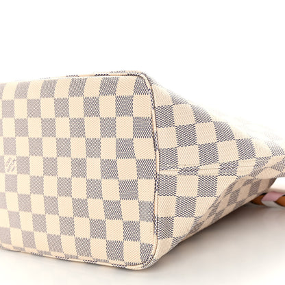 Louis Vuitton Damier Azur Braided Neverfull MM Orange 9 of 9