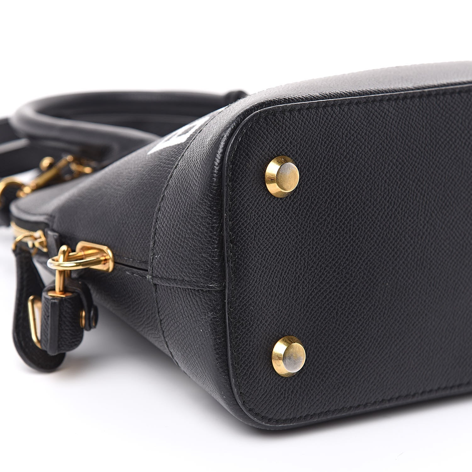 Balenciaga Signature Grained Calfskin Logo S Ville Top Handle Bag Black 10 of 13