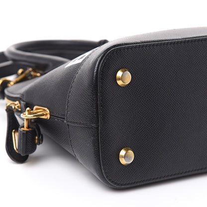 Balenciaga Signature Grained Calfskin Logo S Ville Top Handle Bag Black 10 of 13