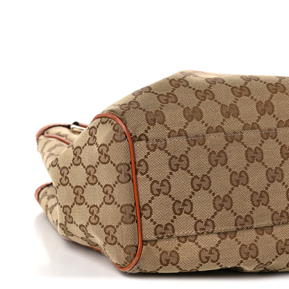 Gucci Monogram Medium Sukey Tote Orange 9 of 12