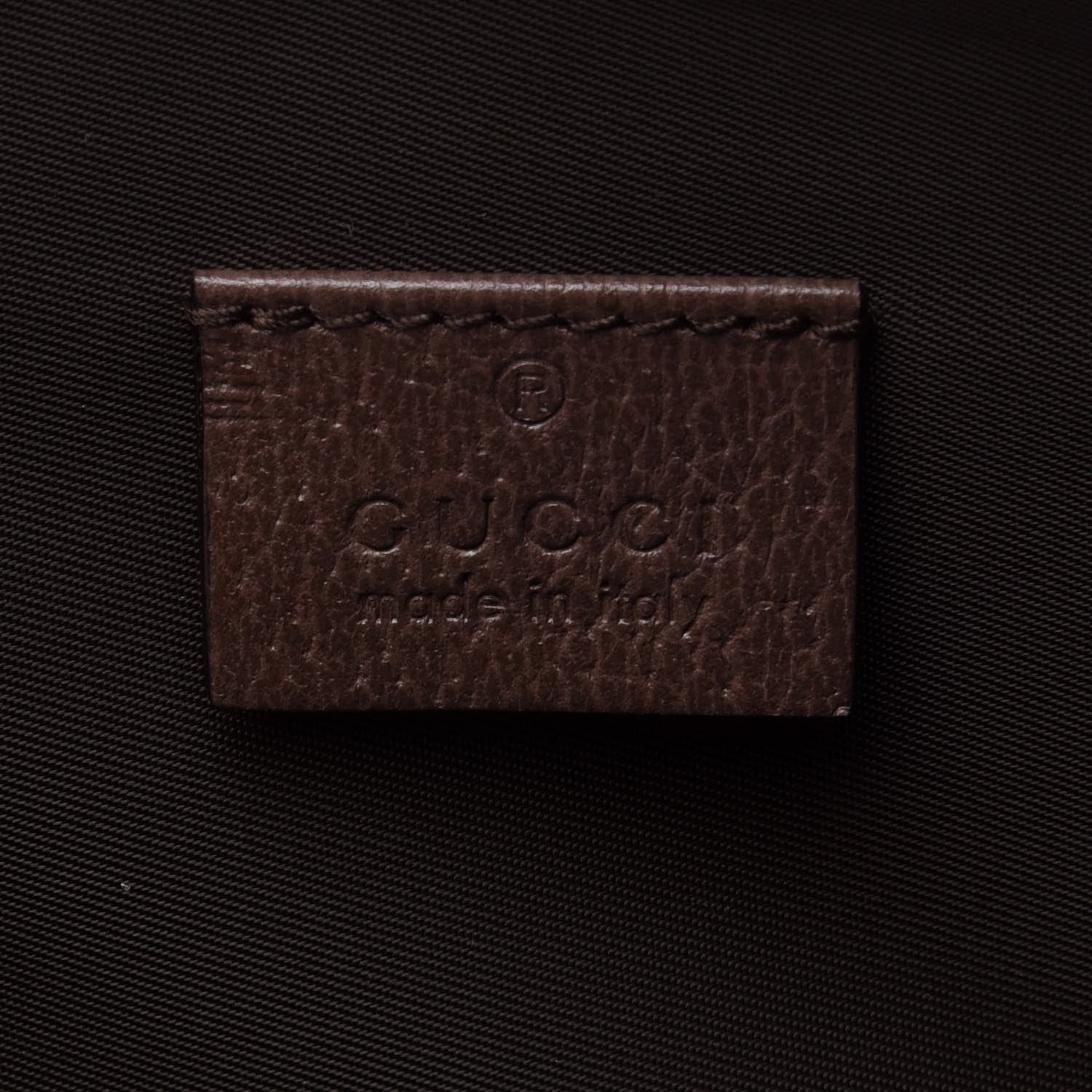 Gucci GG Supreme Monogram Textured Calfskin Web Large Ophidia Cosmetic Case Beige Ebony New Acero 6 of 10