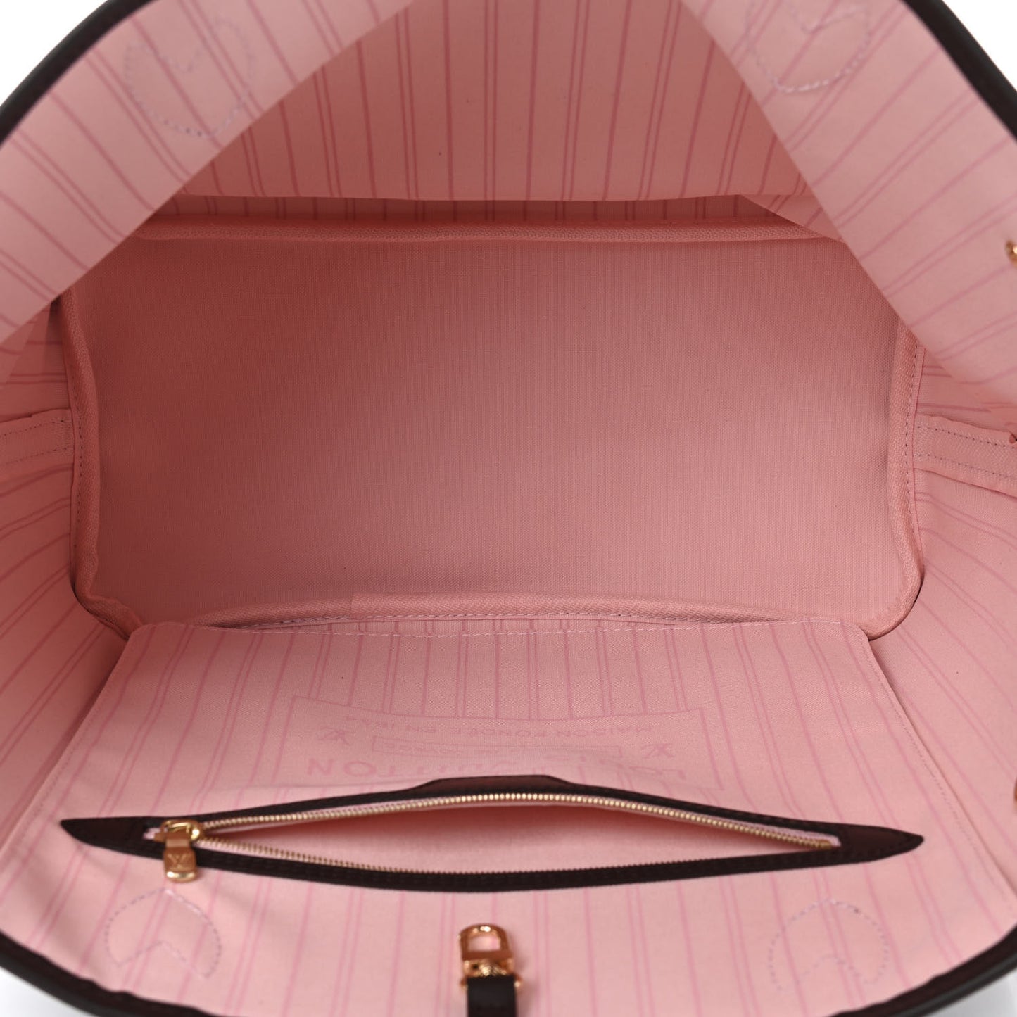 Damier Ebene Neo Neverfull MM Rose Ballerine