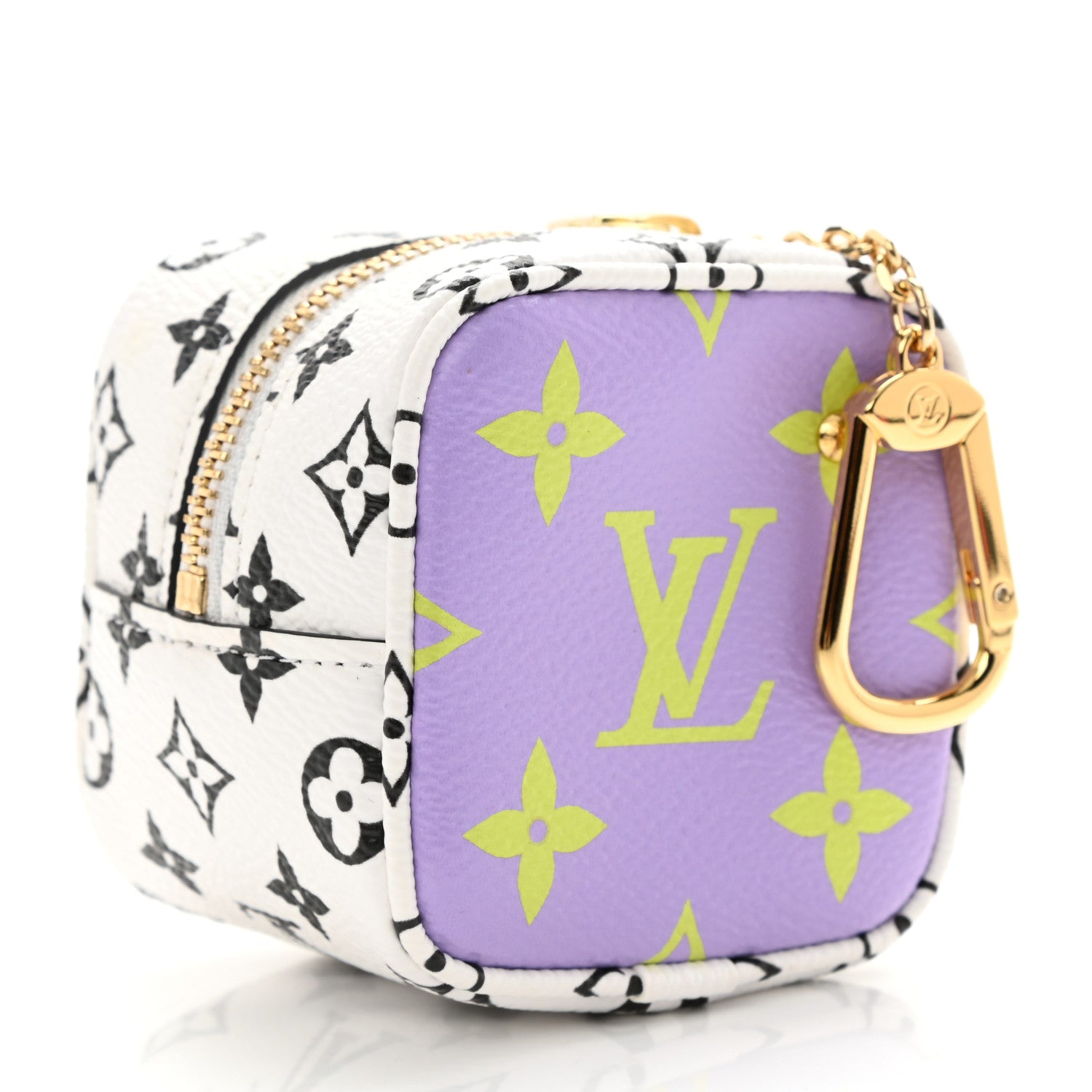 Louis Vuitton Monogram Giant Cube Coin Purse Pink 3 of 8