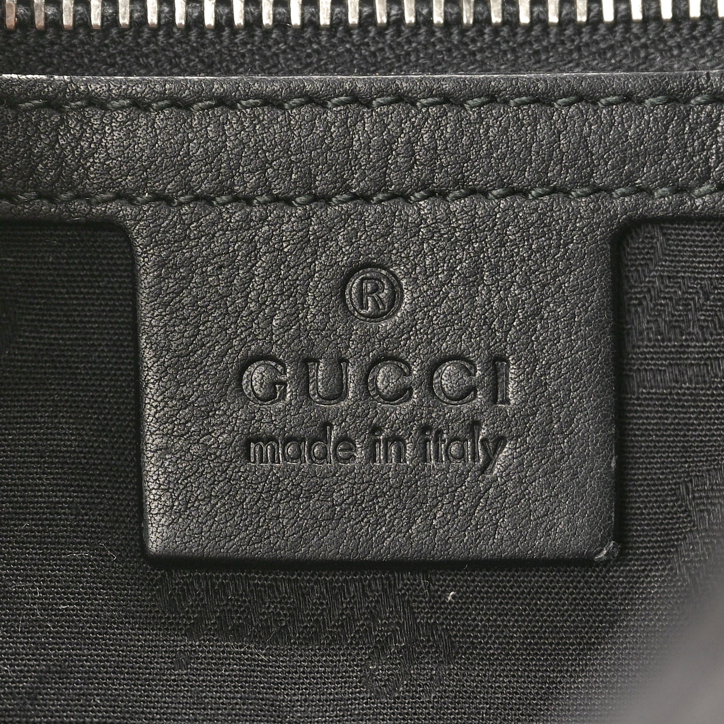Guccissima Medium GG Twins Hobo Black