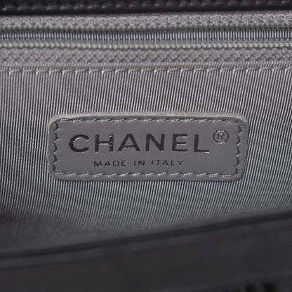 Chanel Washed Lambskin Mini Chain Around Messenger Black 6 of 10