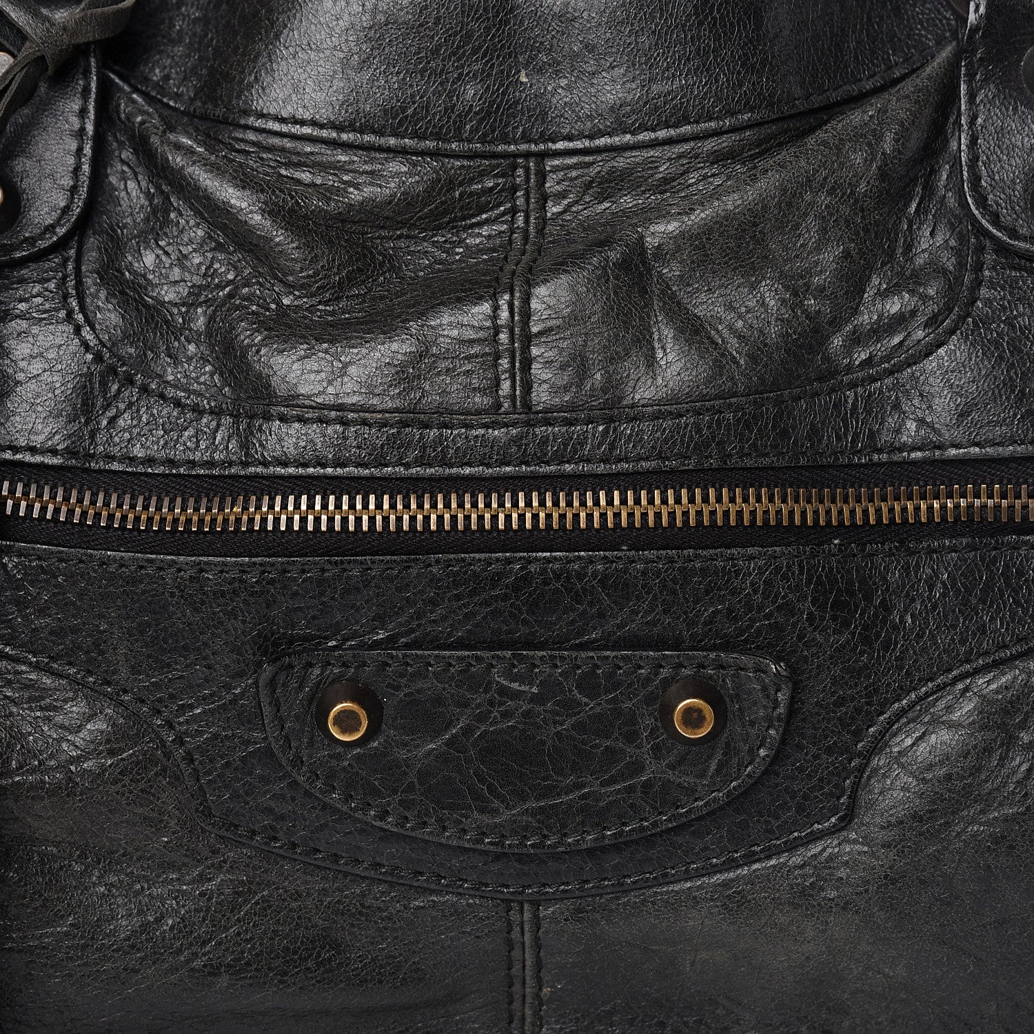 Balenciaga Agneau Classic Hardware Part Time Anthracite 8 of 16