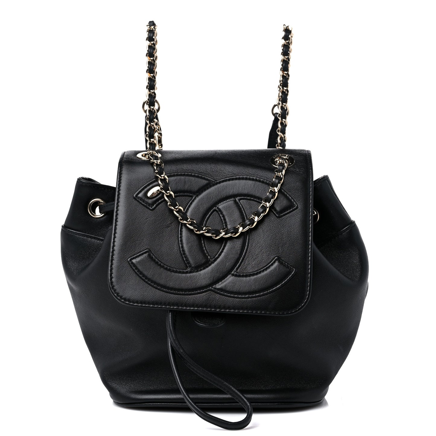Lambskin CC Mania Backpack Black