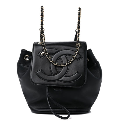 Chanel Lambskin CC Mania Backpack Black 1 of 13