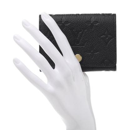 Louis Vuitton Empreinte Business Card Holder Black 2 of 7
