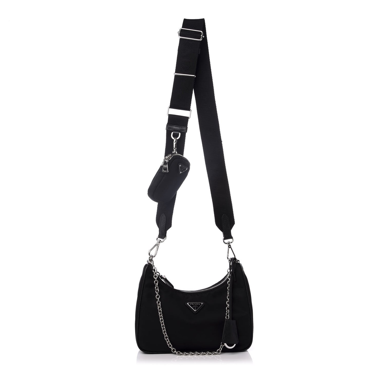 Nylon Re-Edition 2005 Shoulder Bag Black