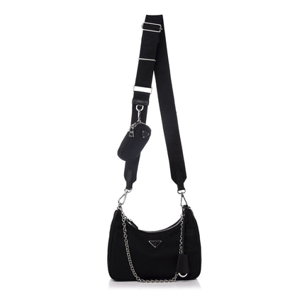 Prada Nylon Re-Edition 2005 Shoulder Bag Black 1 of 8