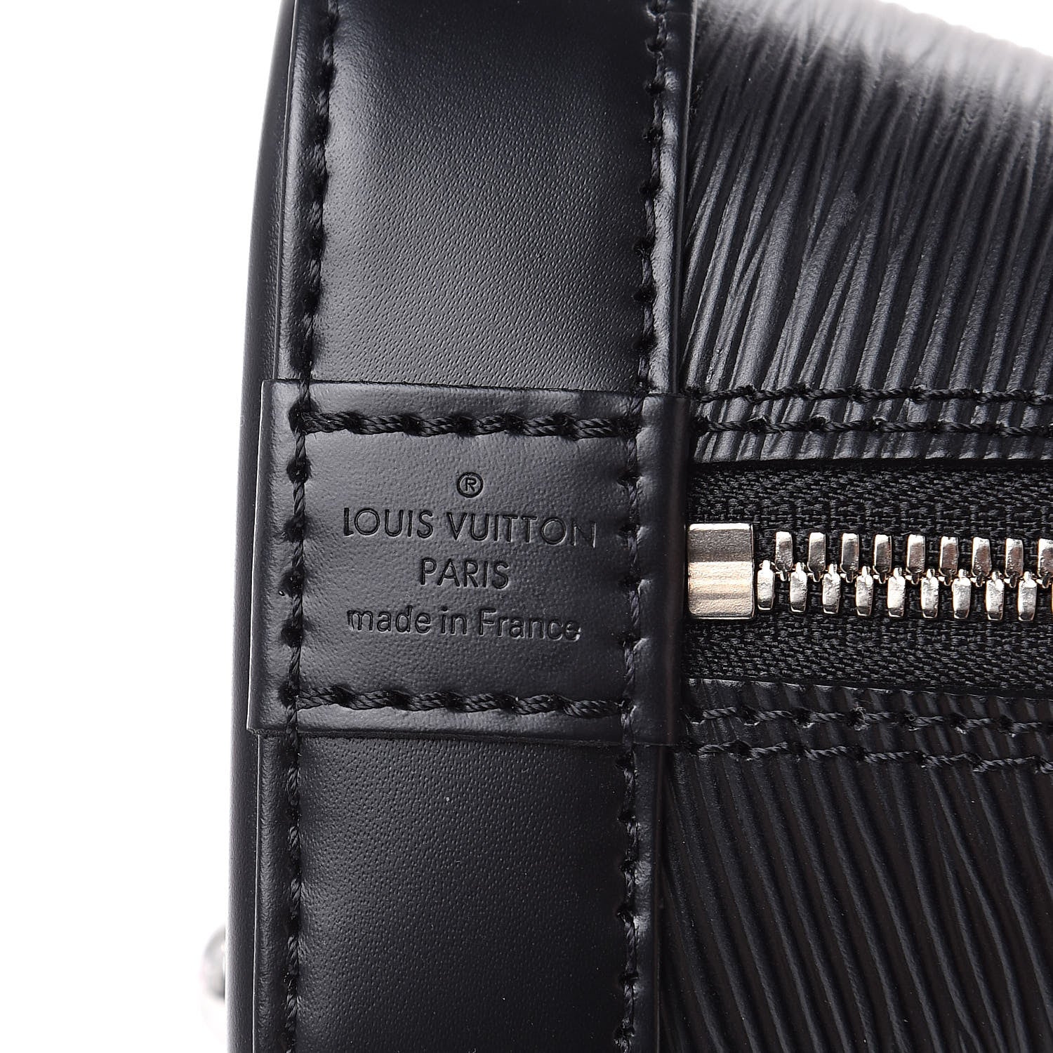 Louis Vuitton Epi Alma BB Black 9 of 9