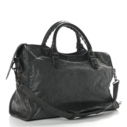 Balenciaga Agneau Classic Hardware City Anthracite 3 of 9