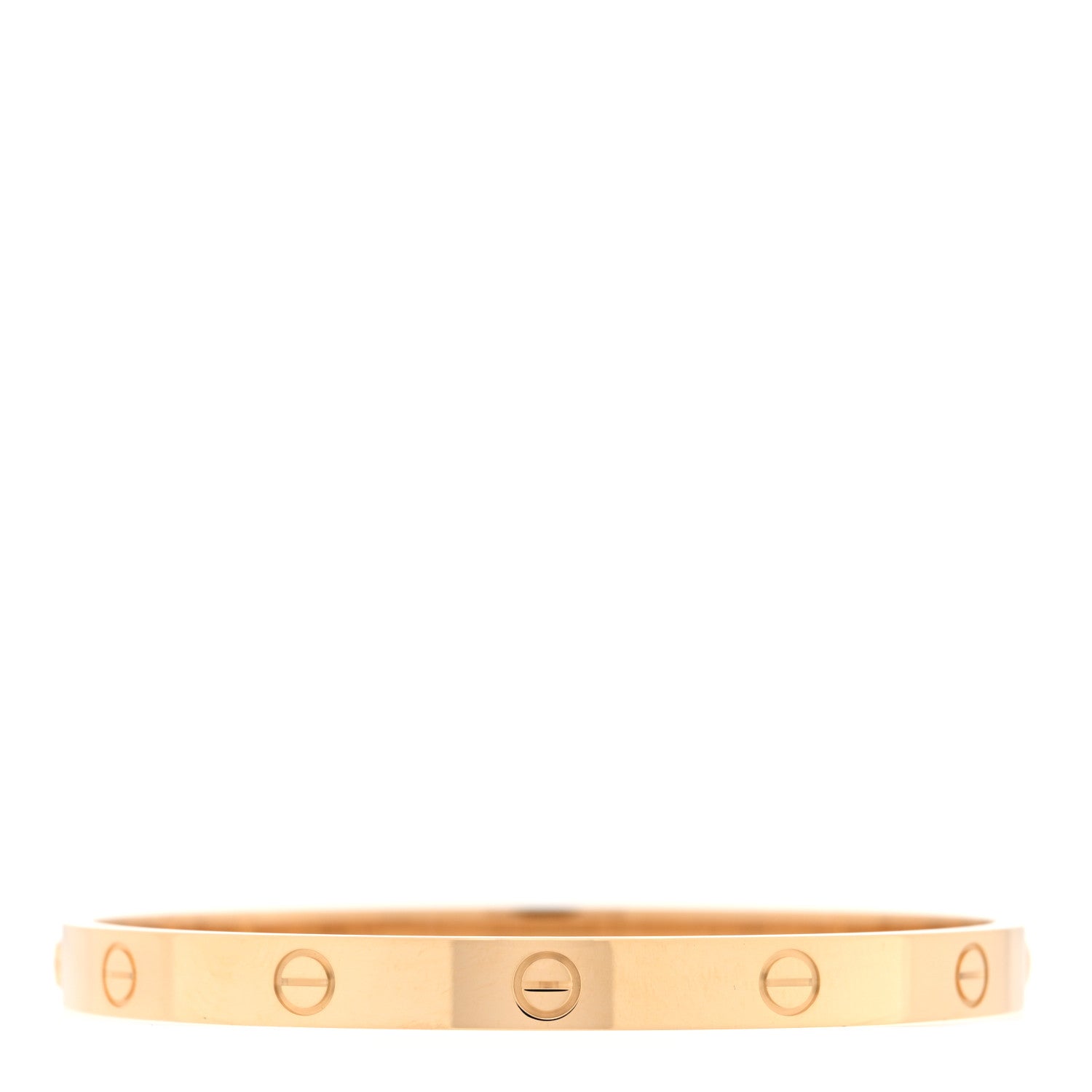 Cartier 18K Yellow Gold LOVE Bracelet 19 2 of 7