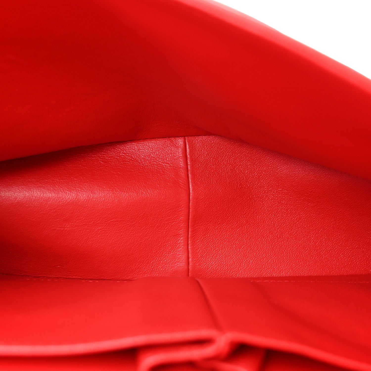 Chanel Lambskin Quilted Jumbo Double Flap Red 5 of 14