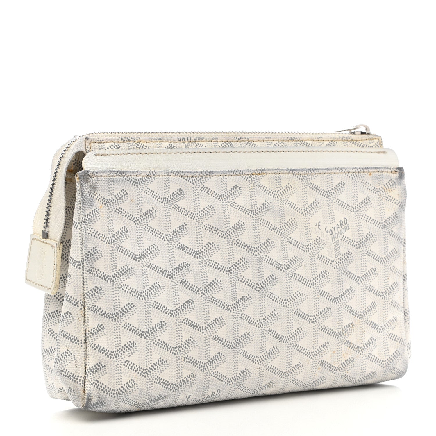 Goyard Goyardine Miroir Toiletry Bag PM White 3 of 19