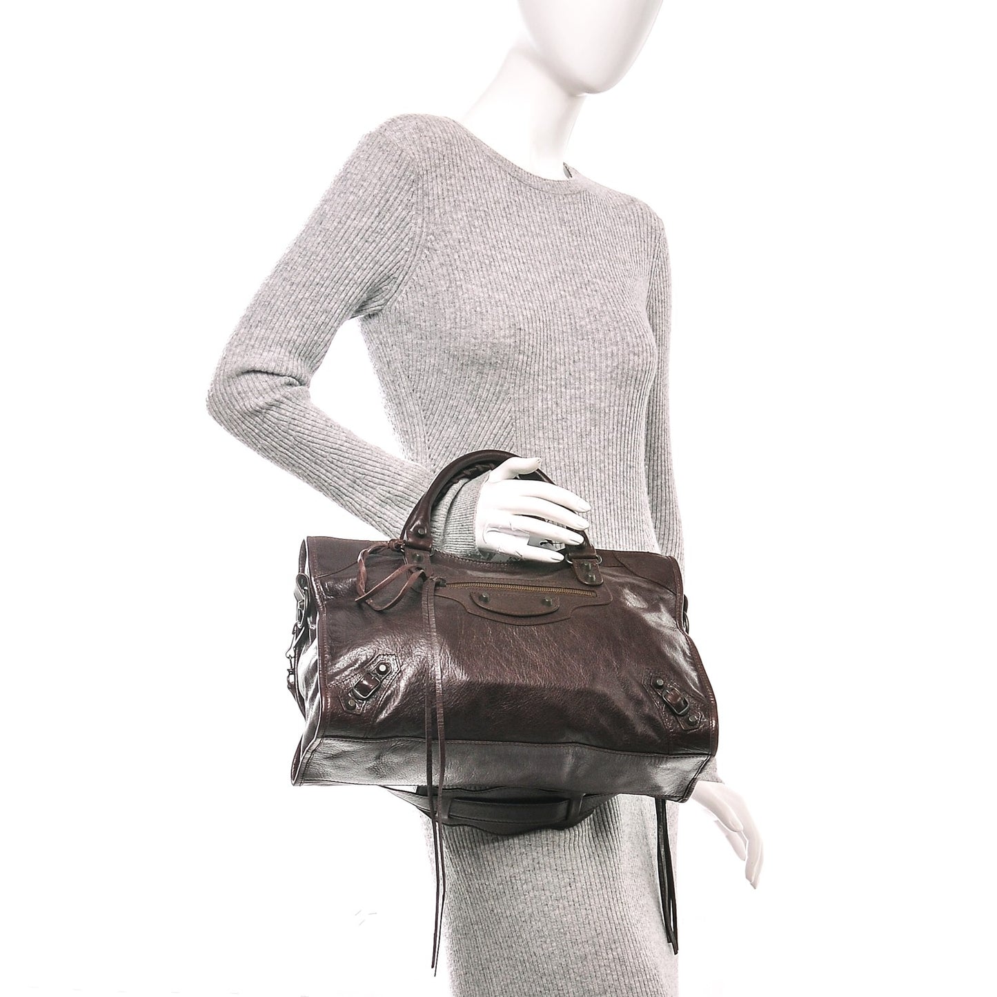 Agneau Classic Hardware City Cigare Fonce