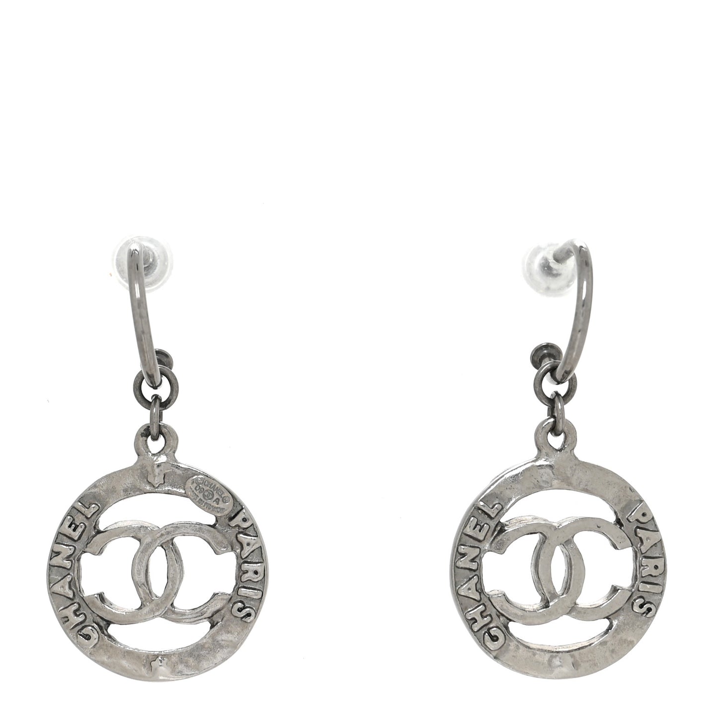 Ruthenium CC Drop Earrings