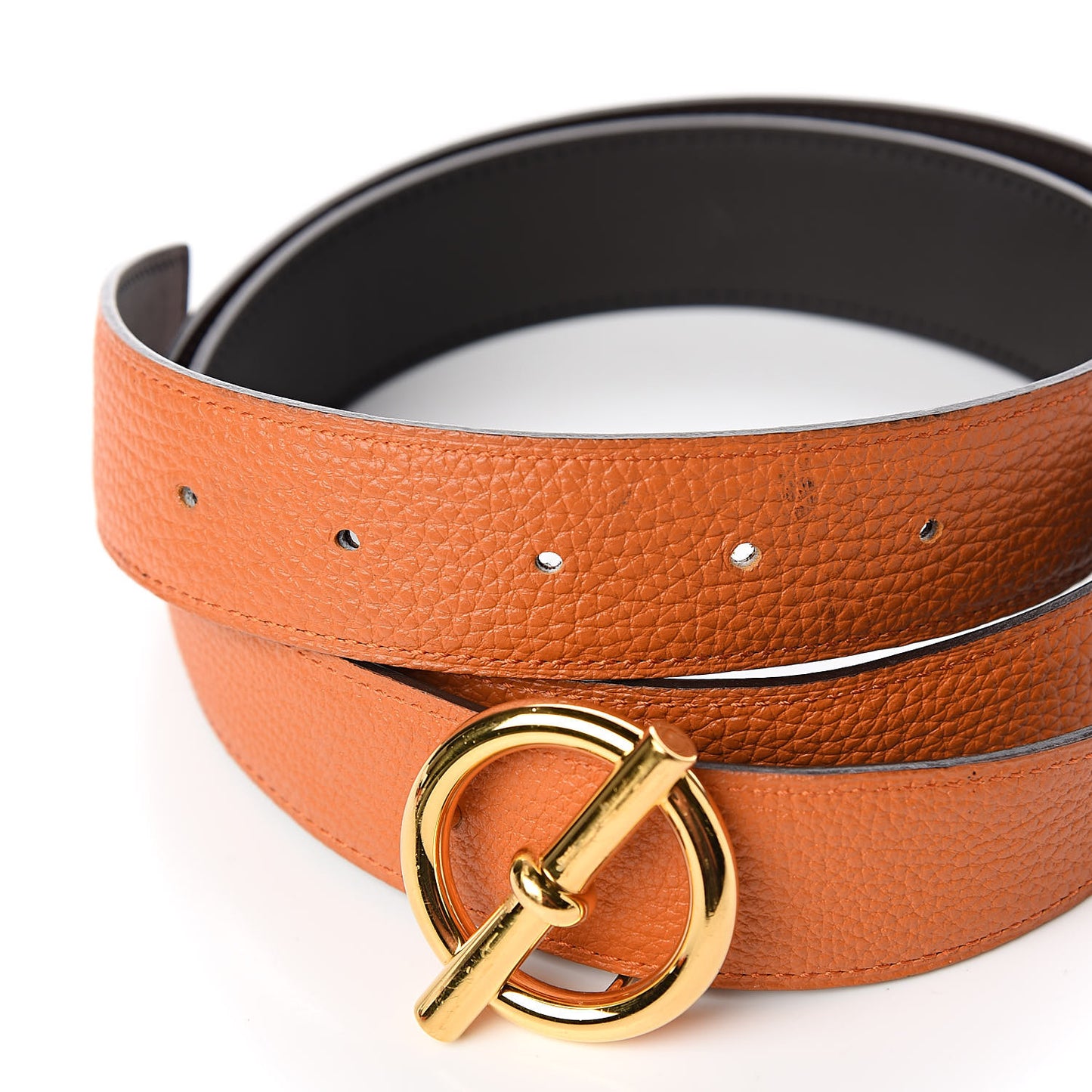 Chamonix Togo Reversible Glenan 32mm Belt 90 Black Potiron