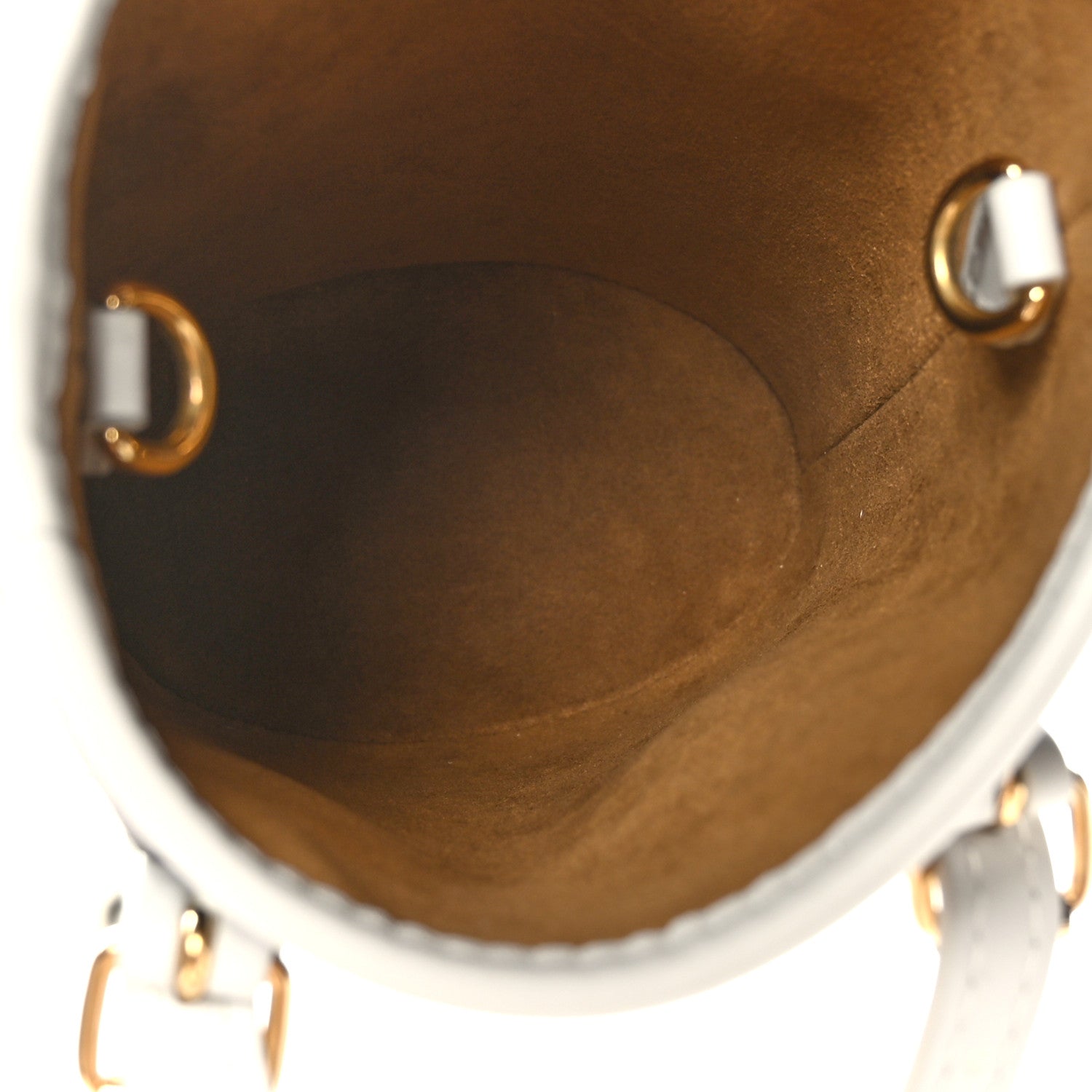Louis Vuitton Monogram LV Match Nano Bucket Bag White 6 of 10