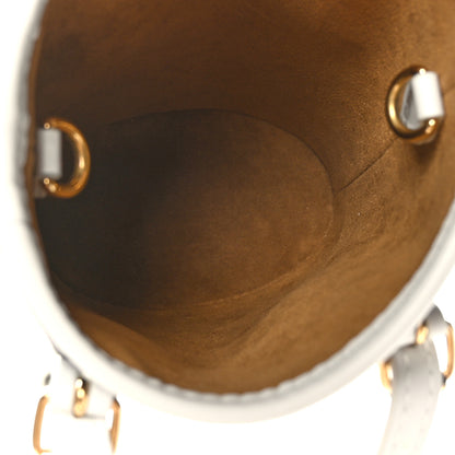 Louis Vuitton Monogram LV Match Nano Bucket Bag White 6 of 10