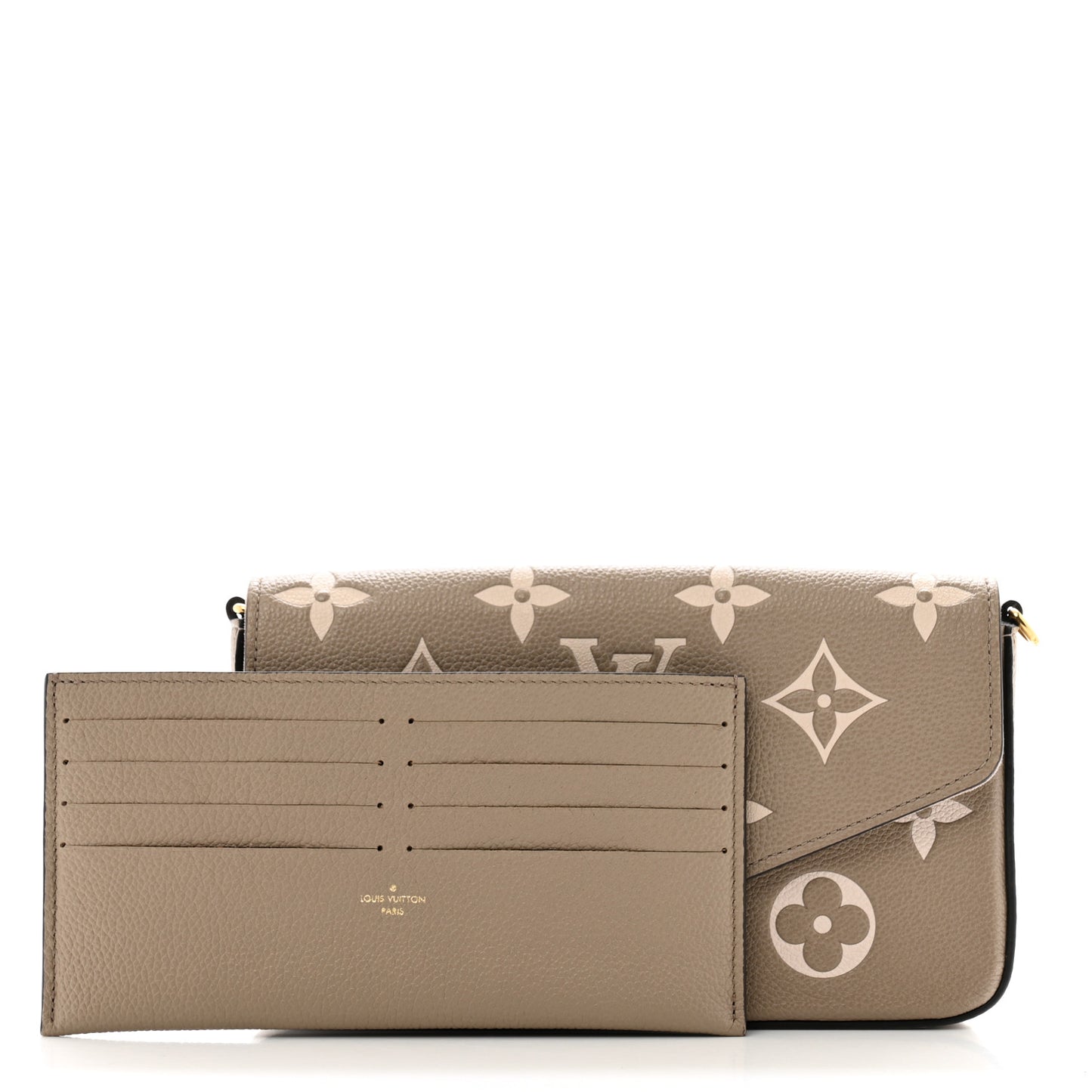 Empreinte Monogram Giant Felicie Pochette Tourterelle Creme