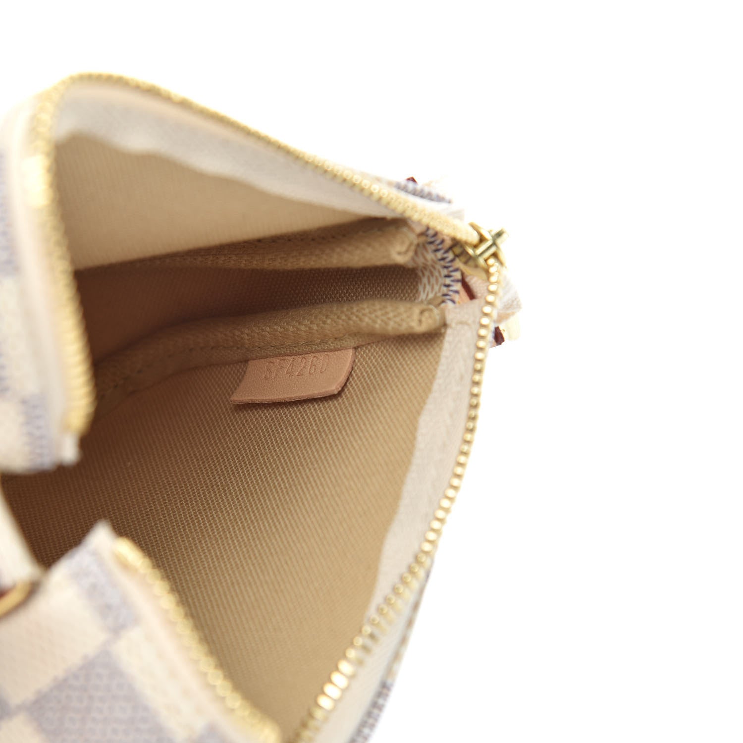Louis Vuitton Damier Azur Mini Pochette Accessories 6 of 8