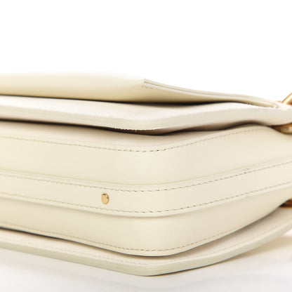 Chloe Calfskin Suede Small Roy Bag Natural White 7 of 9