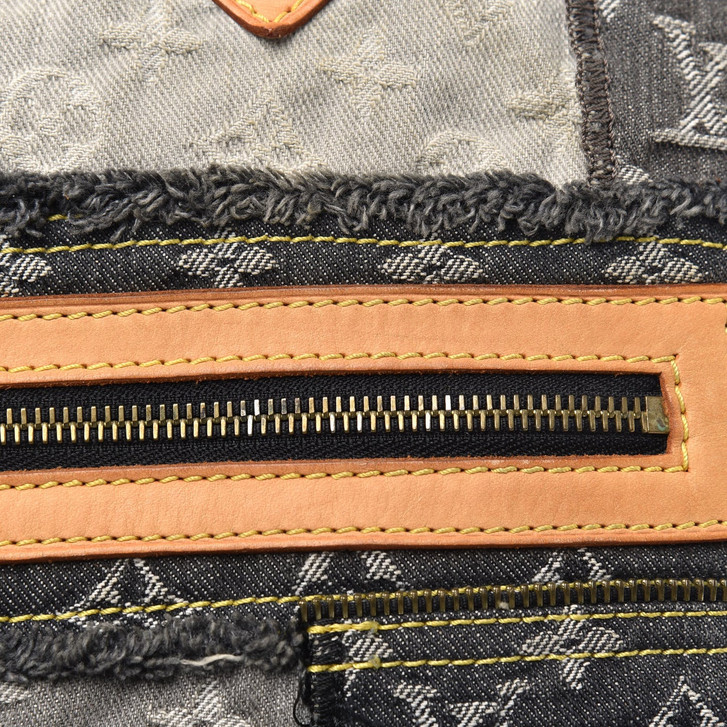 Denim Patchwork Bowly Black