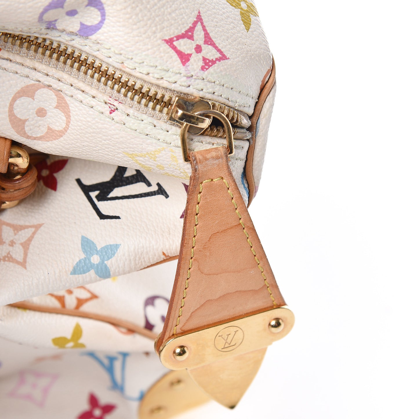 Monogram Multicolor Speedy 30 White