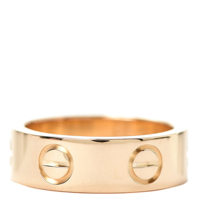 Cartier 18K Yellow Gold 5.5mm LOVE Ring 47 4 3 of 4